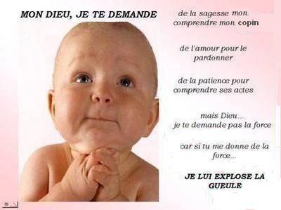                           mon dieu je te demande... 